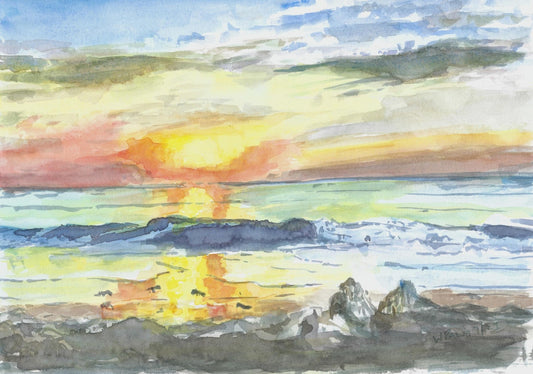 A New Morn - Original Watercolor Painting